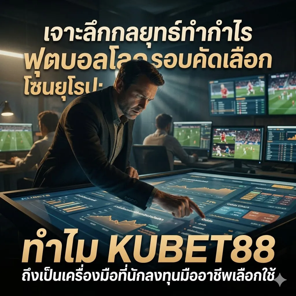 เจาะลึกกลยุทธ์ทำกำไร ฟุตบอล โลก รอบ คัดเลือก โซน ยุโรป: ทำไม KUBET88 ถึงเป็นเครื่องมือที่นักลงทุนมืออาชีพเลือกใช้